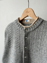 二枚衿ニットカーディガン (VKCD-5851D)