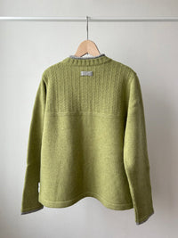 二枚衿ニットカーディガン (VKCD-5851D)