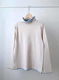 綿麻二重衿タートル（衿の高さ：9ｃｍ） (VKPO-5861D)