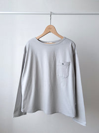 胸ポケット長袖T (VCT-6014A)