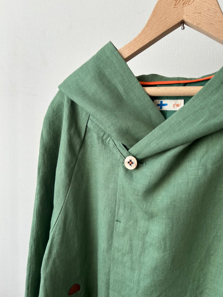 リネンフードジャケット  (VFJK-6564A)