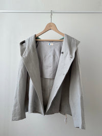 リネンフードジャケット  (VFJK-6564A)