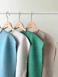 ギマ編地切替ベスト  (VKBL-6805A)