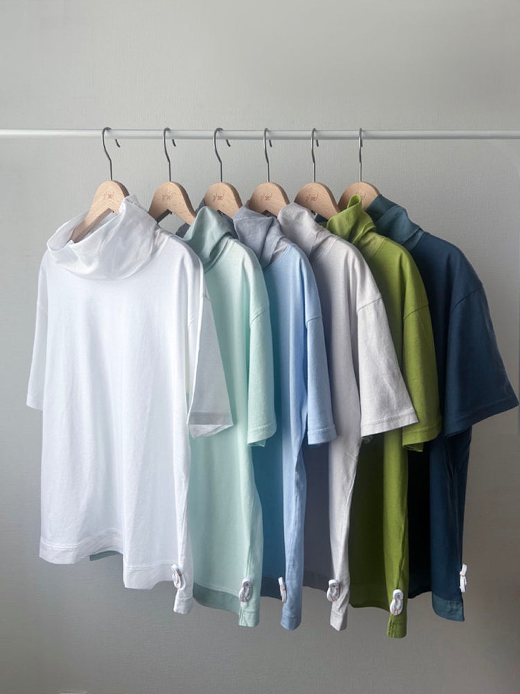 布帛タートルTシャツ  (VCT-6005B)
