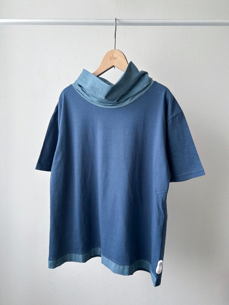布帛タートルTシャツ  (VCT-6005B)