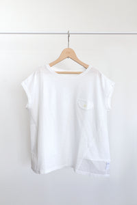 異素材コンビフレンチTシャツ  (VCT-6016B)