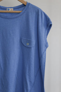 異素材コンビフレンチTシャツ  (VCT-6016B)