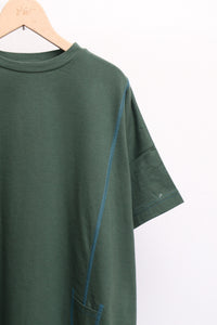 配色ステッチルーズTee (VCT-6022B)