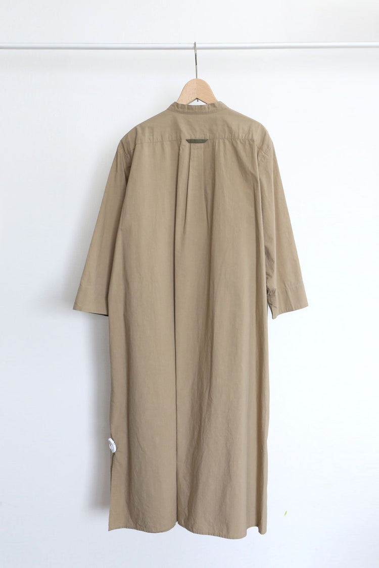 スタンドカラーシャツワンピース (VFOP-6575B)