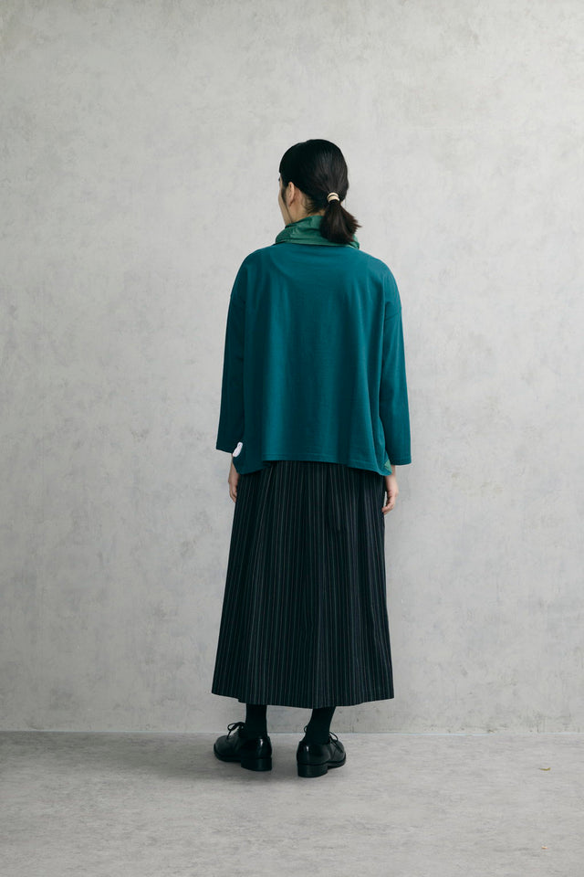 布帛タートル9分袖Tシャツ(VCT-5033C)