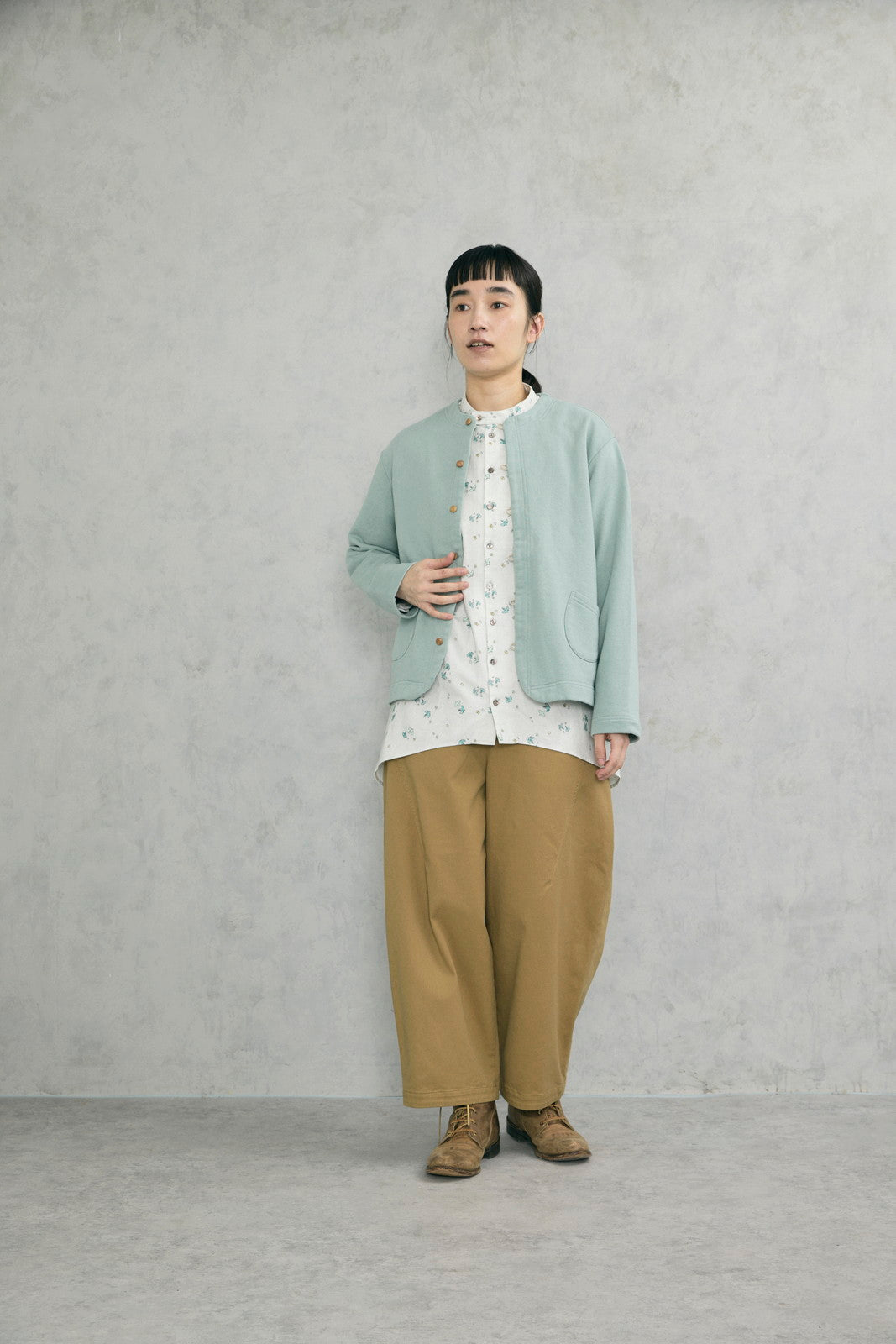 パラスパレス vm ヴーム ヘリンボーンカーディガン パラスパレス vm ヴーム ヘリンボーンカーディガン