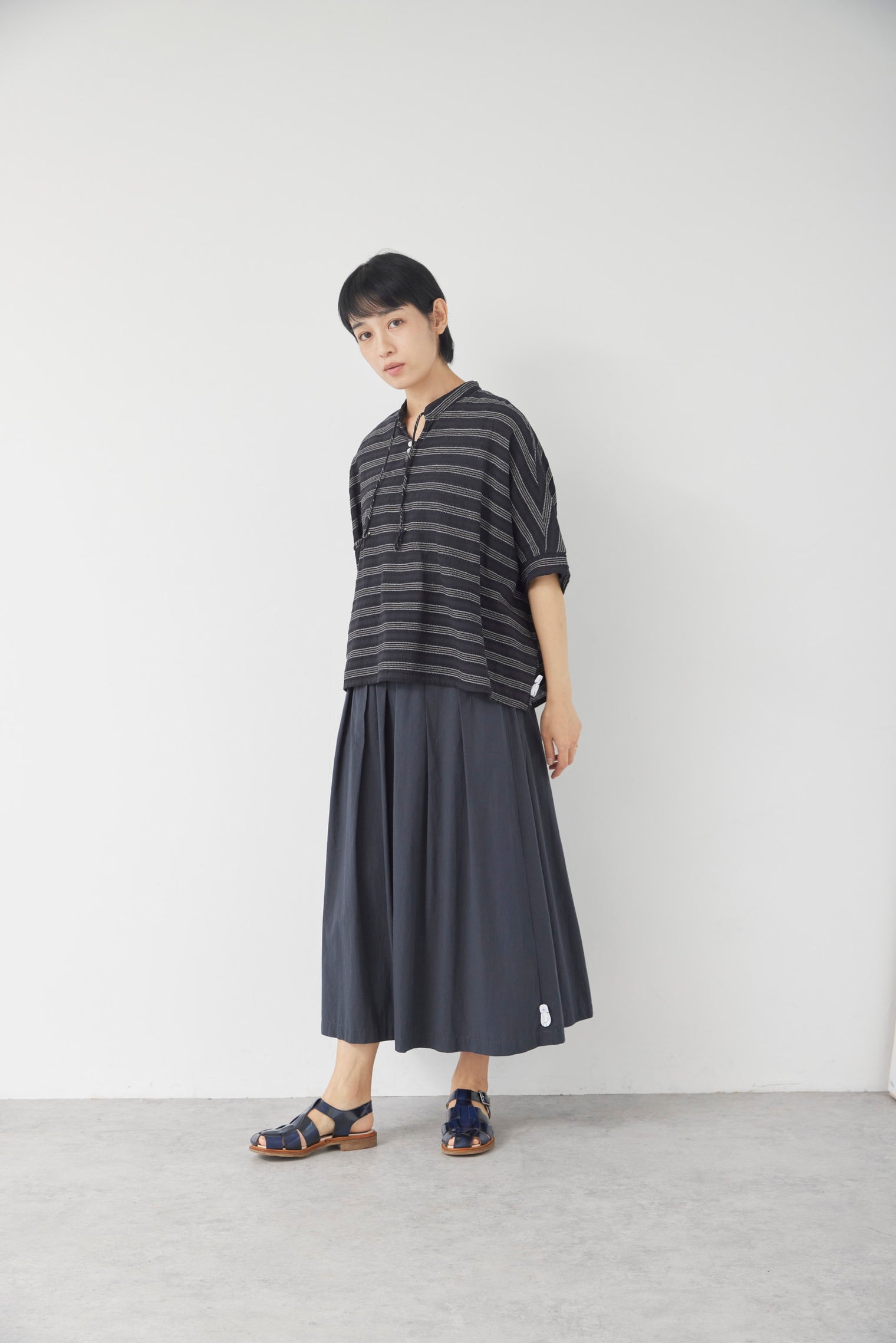 スキッパープルオーバーシャツ(VFSH-5565B）