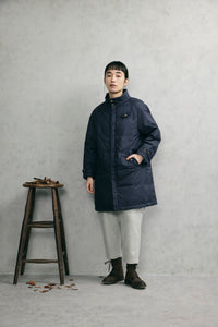 スタンドカラーダウンコート   (VFCO-5620D）