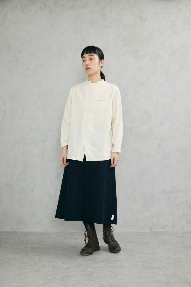 極細畝コーデュロイファーマーズシャツ (VFSH-5689D)