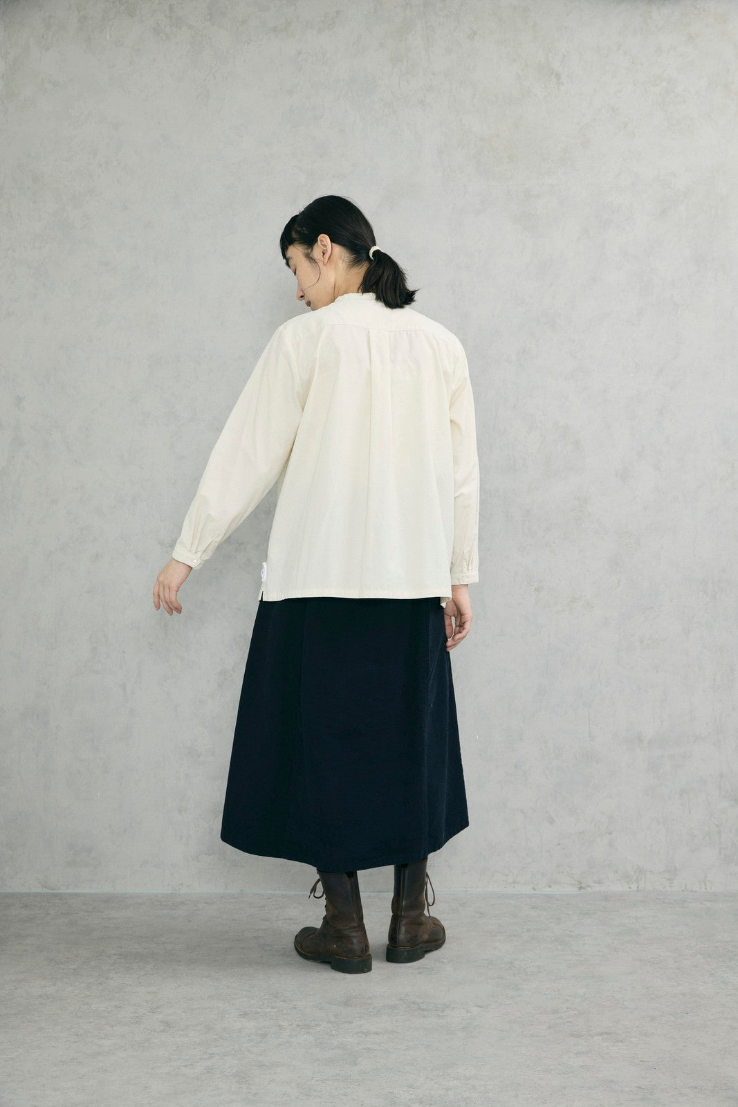 極細畝コーデュロイファーマーズシャツ (VFSH-5689D)