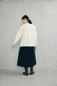 極細畝コーデュロイファーマーズシャツ (VFSH-5689D)