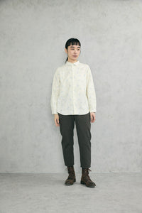 白樺シード柄レギュラーシャツ (VFSH-5701Ｄ)