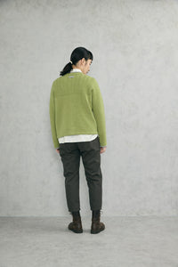 二枚衿ニットカーディガン (VKCD-5851D)