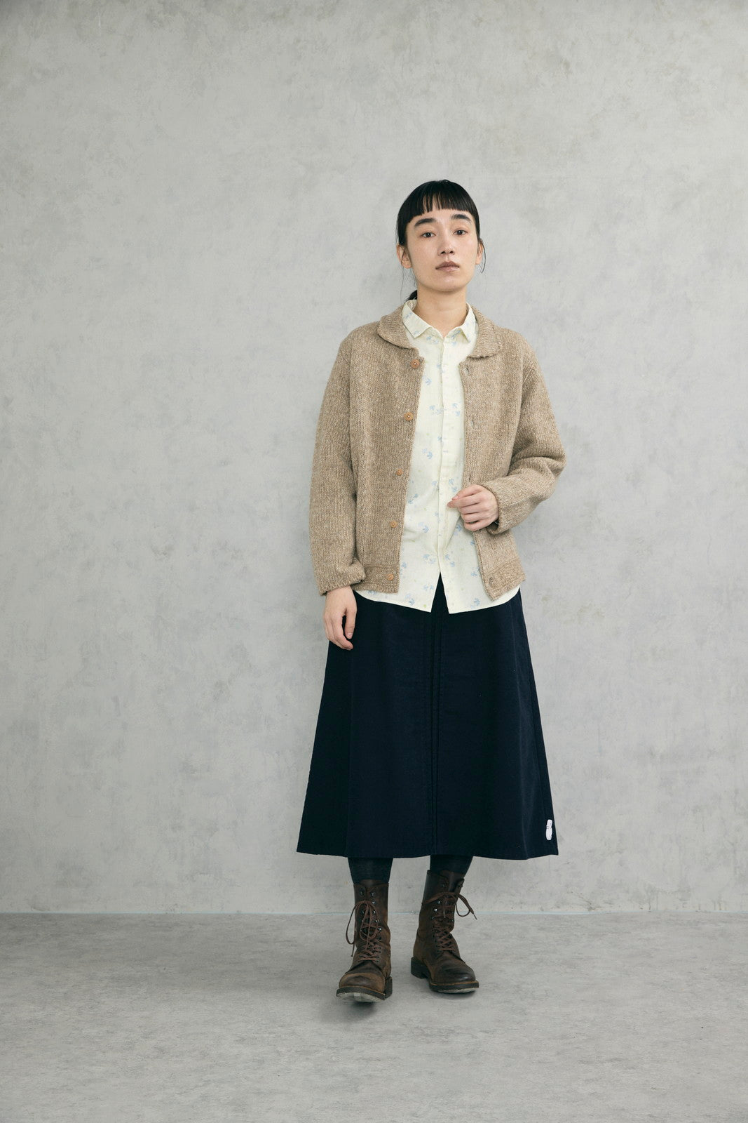 ブークレー引き揃えジャケット  (VKJK-5853D)