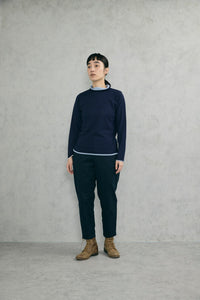 綿麻二重衿タートル（衿の高さ：9ｃｍ） (VKPO-5861D)