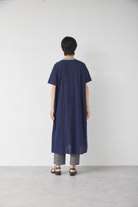 スキッパーカラーワンピース(VFOP-5591B）