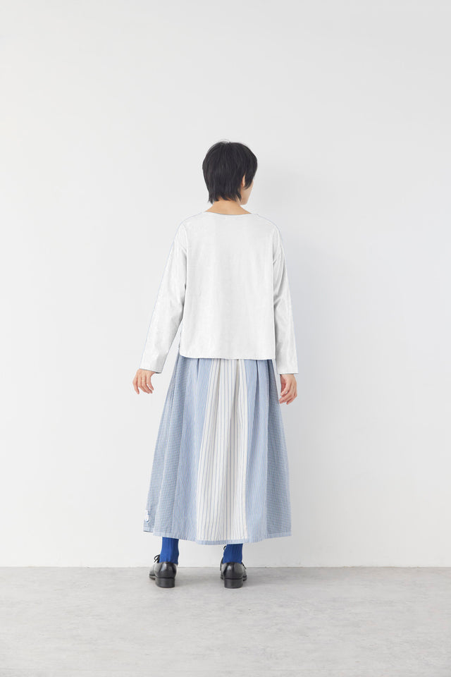 胸ポケット長袖T (VCT-6014A)