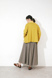 布帛タートル9分袖Tee (VCT-6023C)