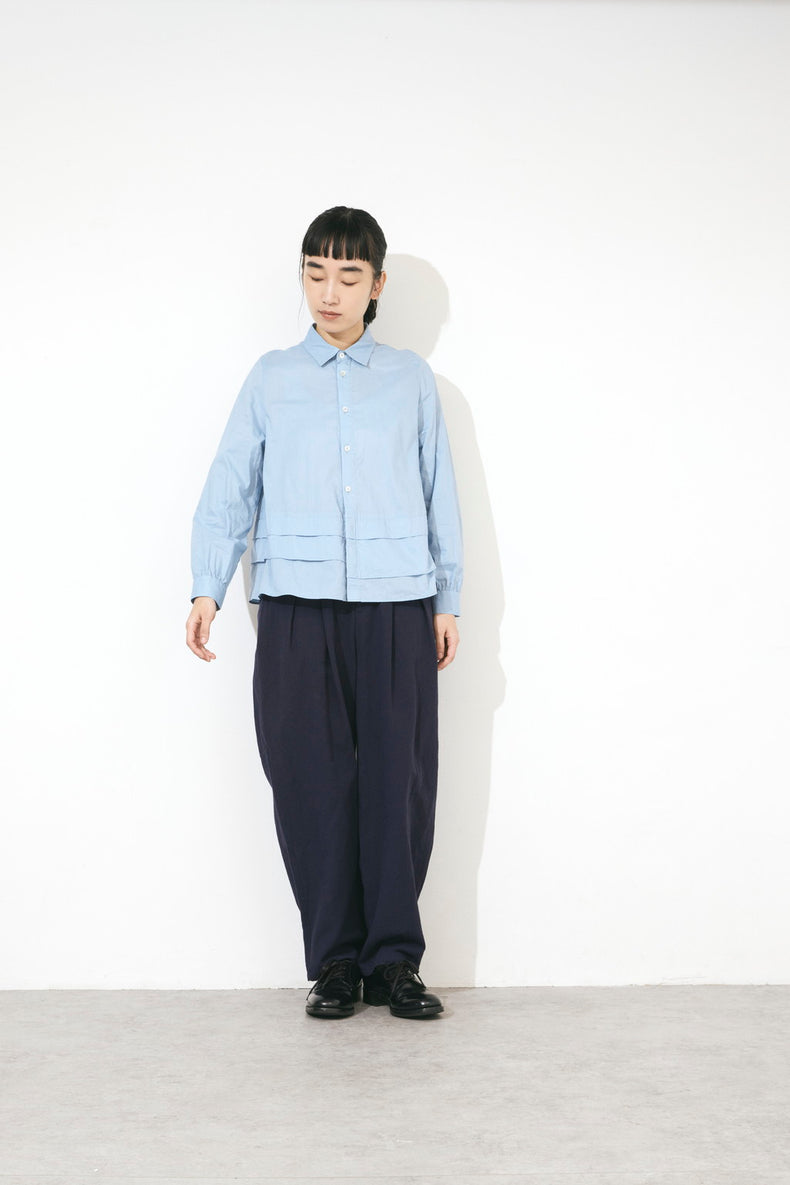 フリルヘムシャツ  (VFSH-6531A)