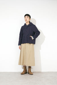 リネンフードジャケット  (VFJK-6564A)